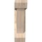 Ekena Millwork Traditional Slat Smooth Bracket w/ Offset Brace, Douglas Fir, 5 1/2"W x 20"D x 20"H BKT0604X20X20TRA06SDF - alternate 2